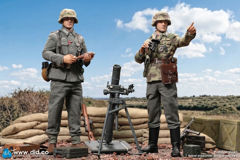 Bruno - WWII German GD Infantry Mortarman - in 1/6 scale