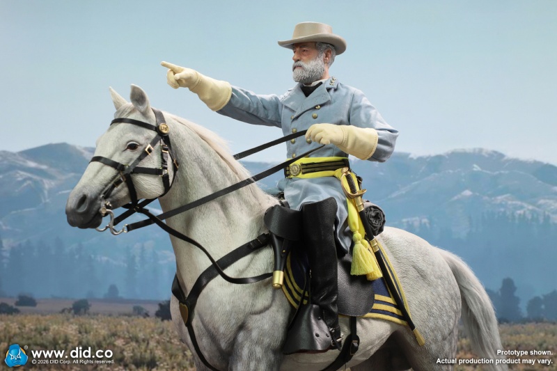 Robert Edward Lee - U.S. Civil War Confederate Army General - in 1/6 scale