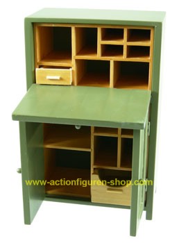 ITOFF2-4 WW II Schreibstuben Möbel & Zubehör Set