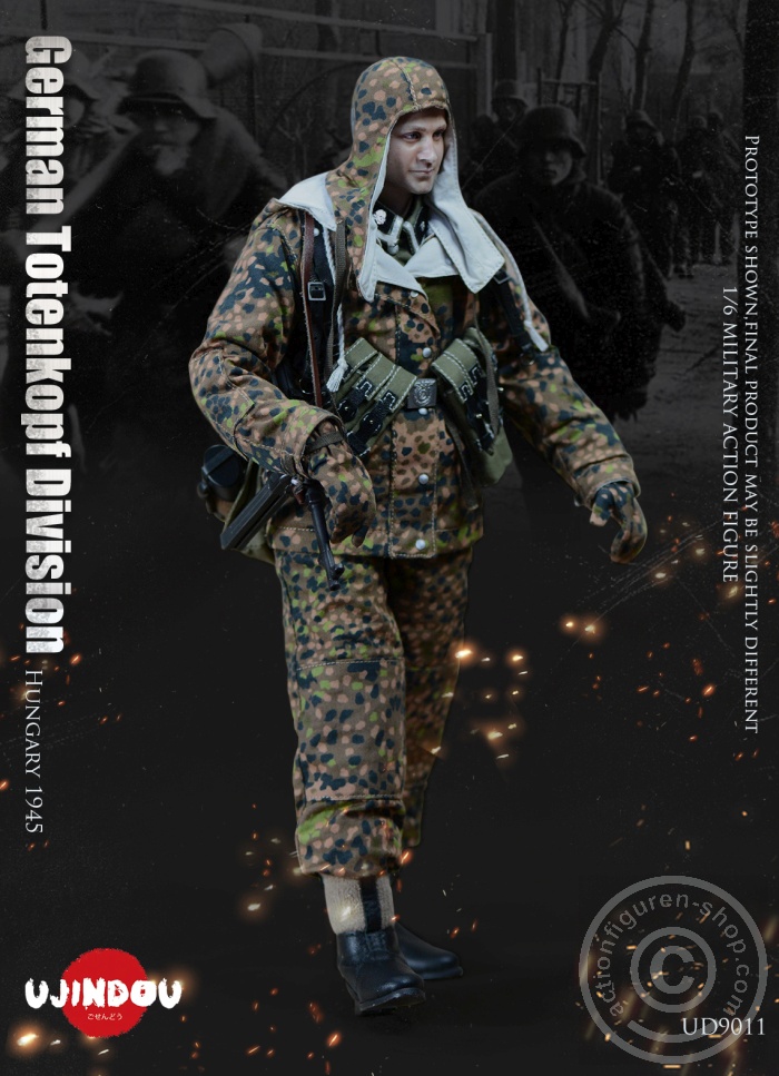 German Totenkopf Division WW-II - Hungary 1945 German Totenkopf Division WW-II - Hungary 1945