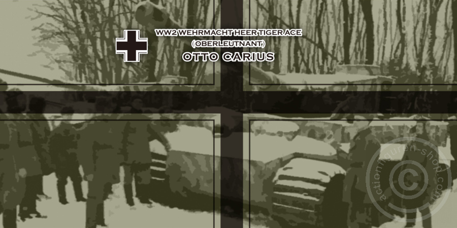 80117G-36 Otto Carius - Graue + Panzer Uniform