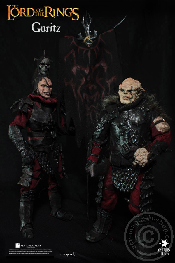 AST018-12dOmjINhfR1LfS Guritz - Orc Lieutenant - LOTR
