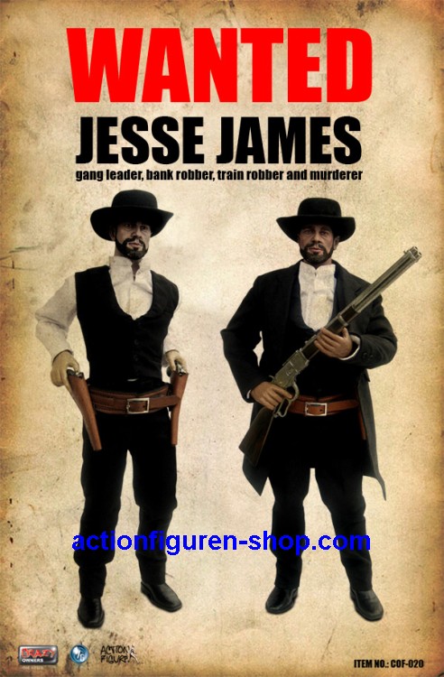 Jesse James - 1847 - 1882 - Outlaw