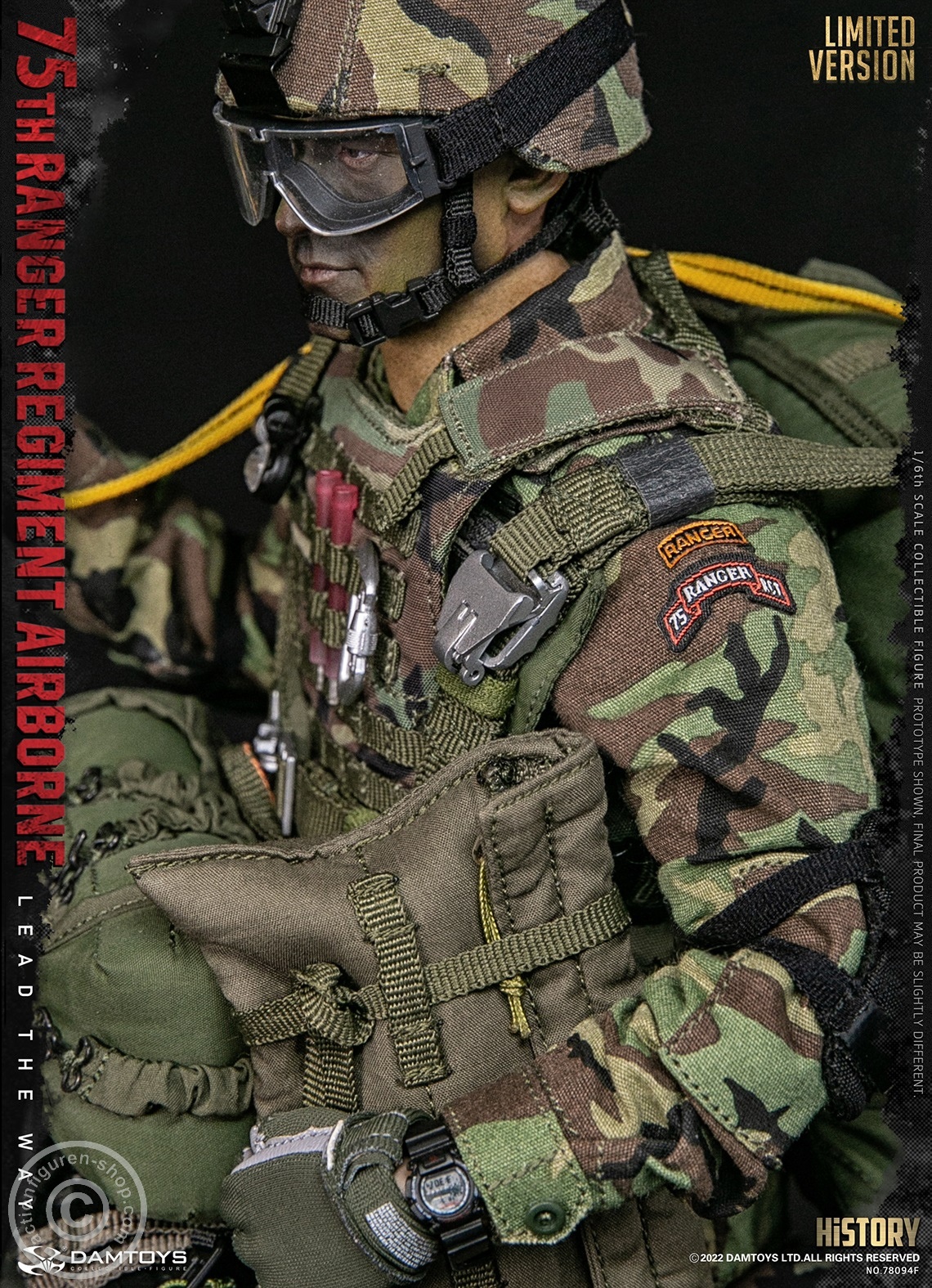 75th Ranger Regiment - Airborne Saw Gunner - Limited Version 75th Ranger Regiment - Airborne Saw Gunner - Limited Version