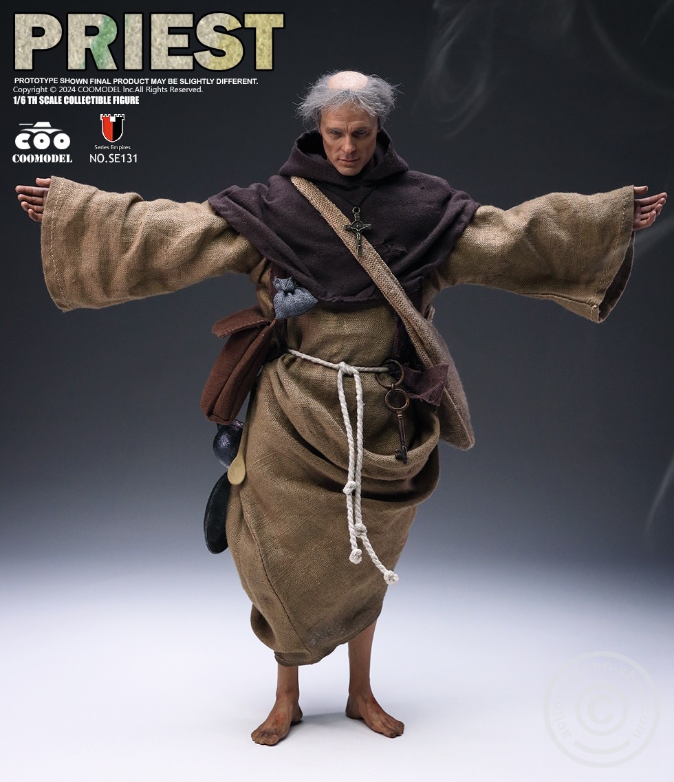 Medieval Priest - Series of Empire - in 1/6 scale