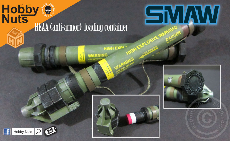 HNSMAW-04 SMAW MK153 Raketenwerfer - black