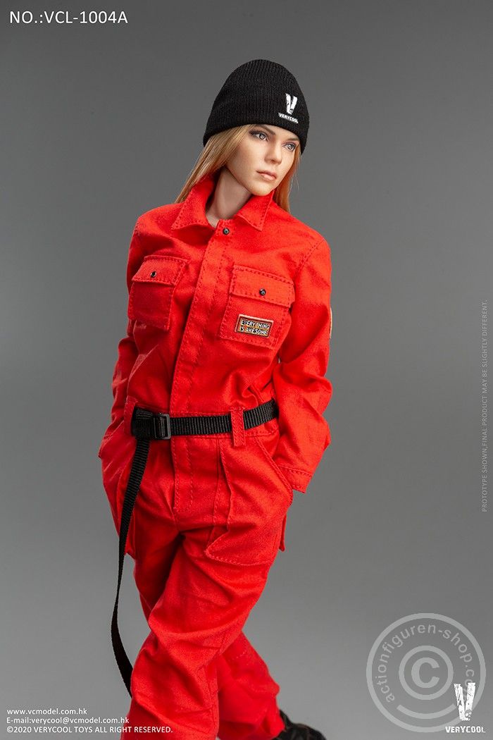 Female Work-Wear - Set - red