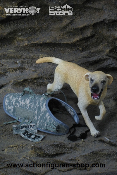 US Army MP mit Hund