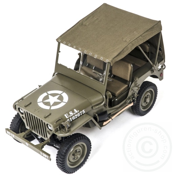 Canvas Top for Willys Jeep - 1/6 scale