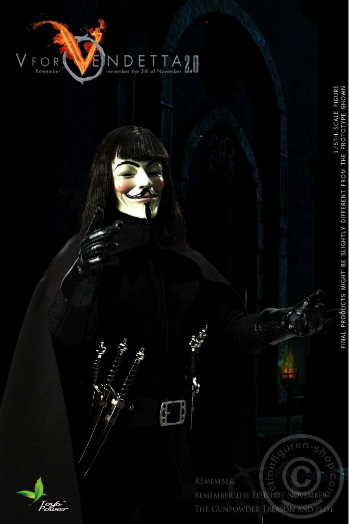 TP-CT013-03 V for Vendetta 2.0 - Guy Fawkes