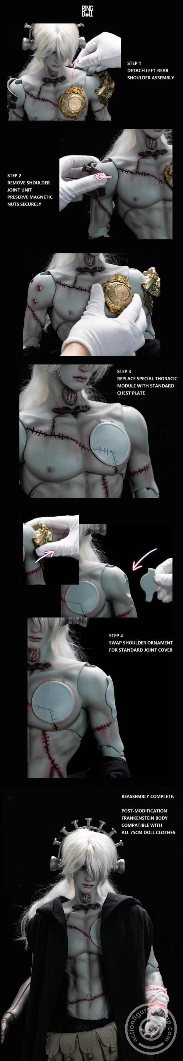 Frankenstein 2025 - Ringdoll Boy - 76cm