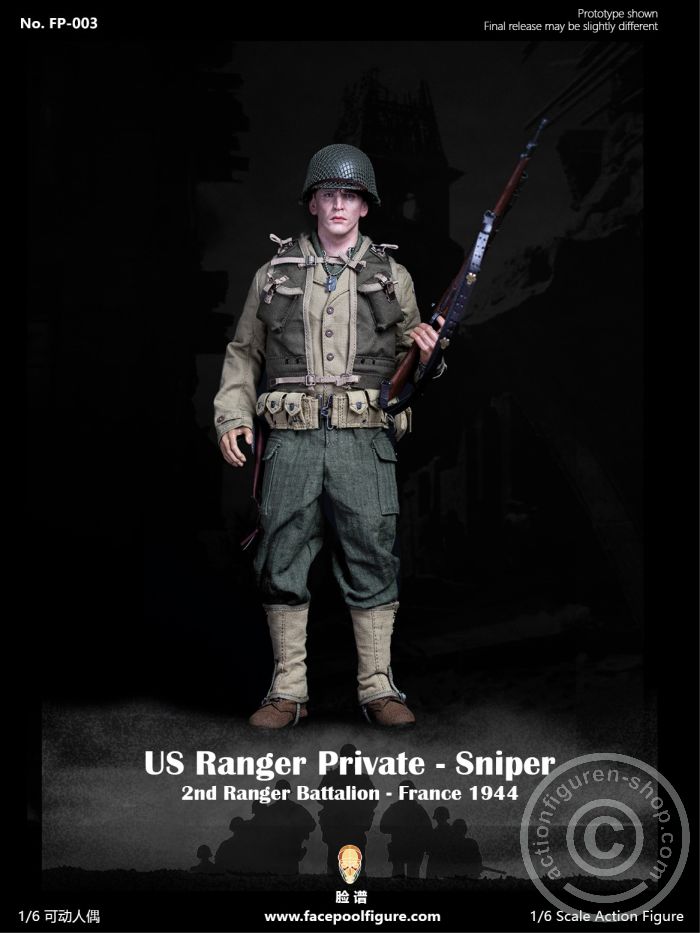 Sniper Private Jackson US Army Ranger - Special Edition w/ Diorama