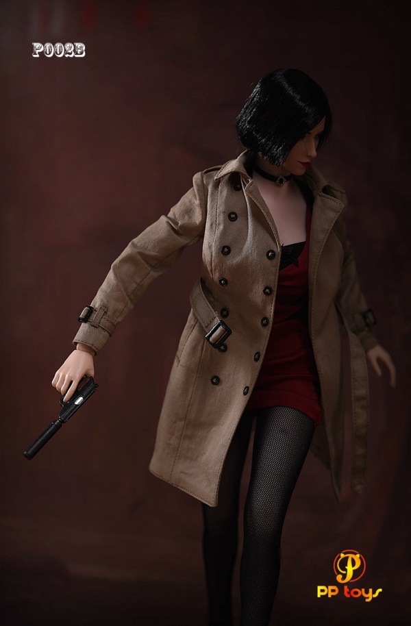 PPT-P002B-10 Female Agent Suit - red Version