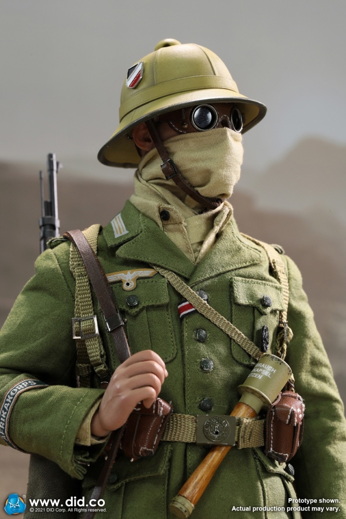 80152-10 Burk - WWII German Africa Korps Infantry Man