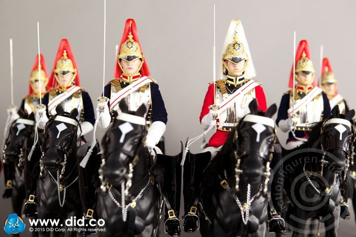 Blues and Royals mit Pferd - Show Exclusive