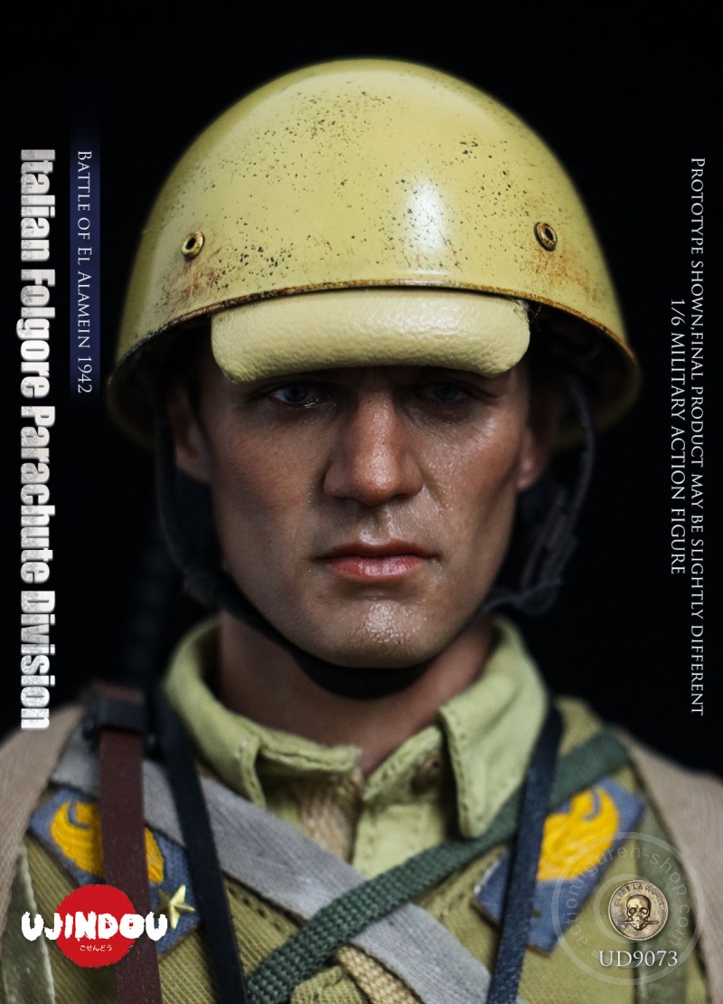 Italian Folgore Parachute Division - Battle of El Alamein 1942 - in 1/6 scale