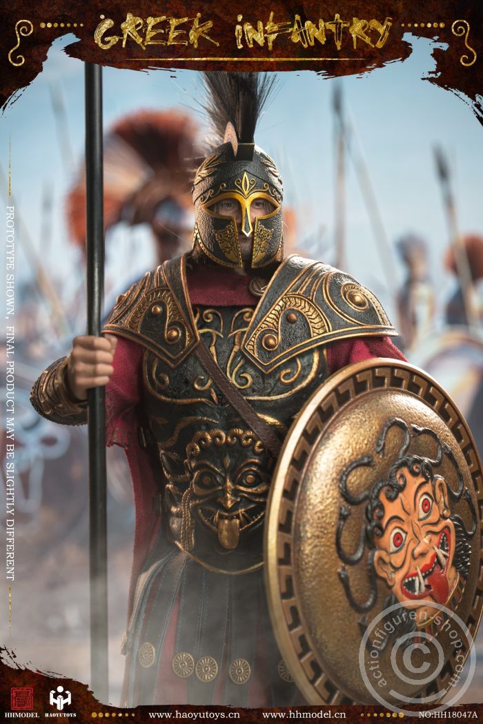 Greek Infantry - Gold / Black Edition (A) - Imperial Army
