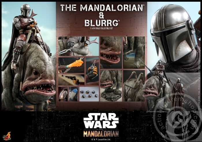 Star Wars: The Mandalorian - Mandalorian & Blurrg - TMS046 Star Wars: The Mandalorian - Mandalorian & Blurrg - TMS046
