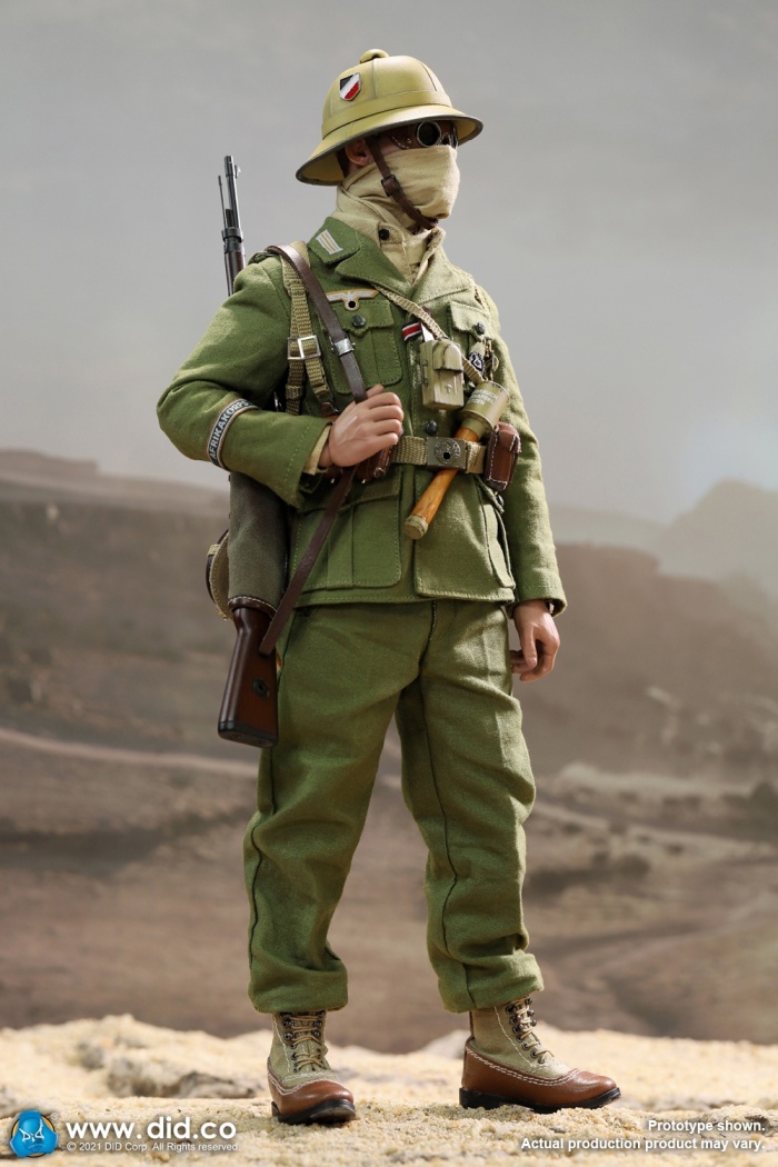 Burk - WWII German Afrika Korps Infantry Man