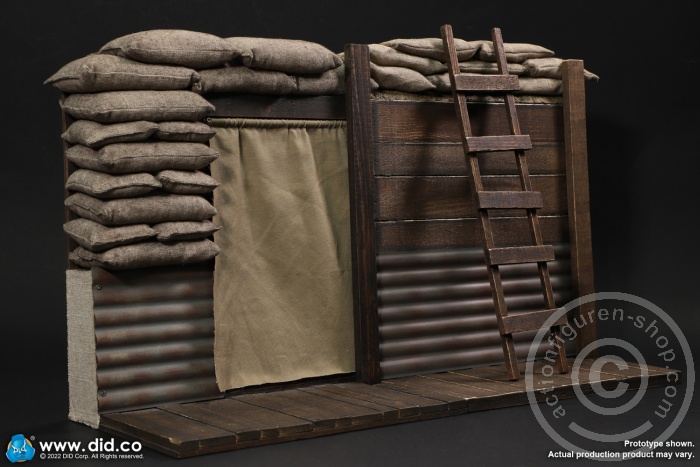 E60064-14InztK3x7poHtr WWI Trench Diorama Set B