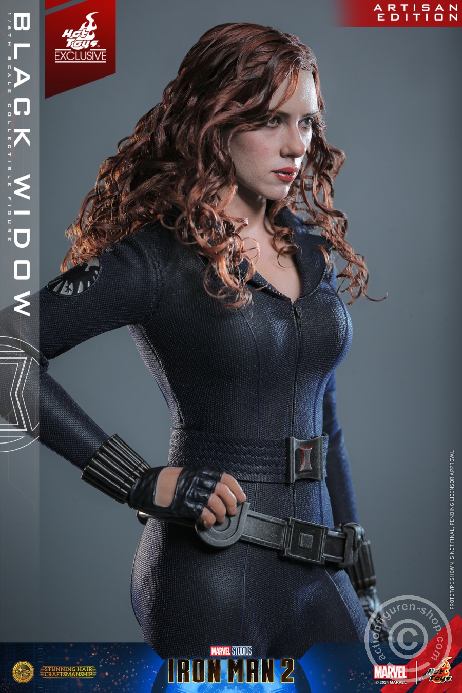 Iron Man 2 - 1/6th scale Black Widow Collectible Figure (Artisan Edition) - MMS757AE