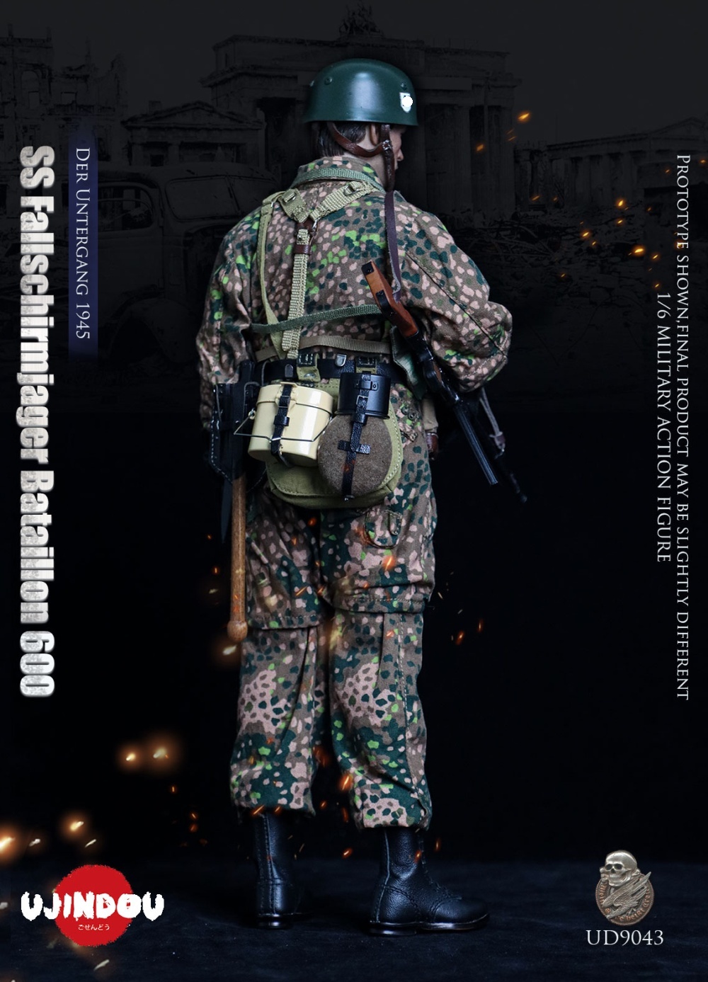 SS Fallschirmjager Bataillon 600 - Der Untergang 1945 - in 1/6 scale