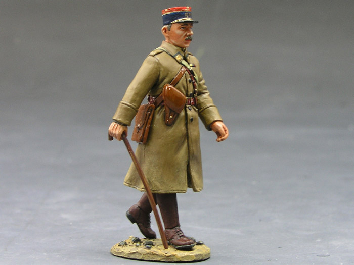 French Marching Officer
