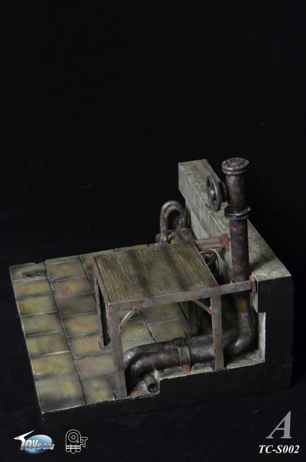 TC-S002A-03 Workshop Roof Scene A - Diorama