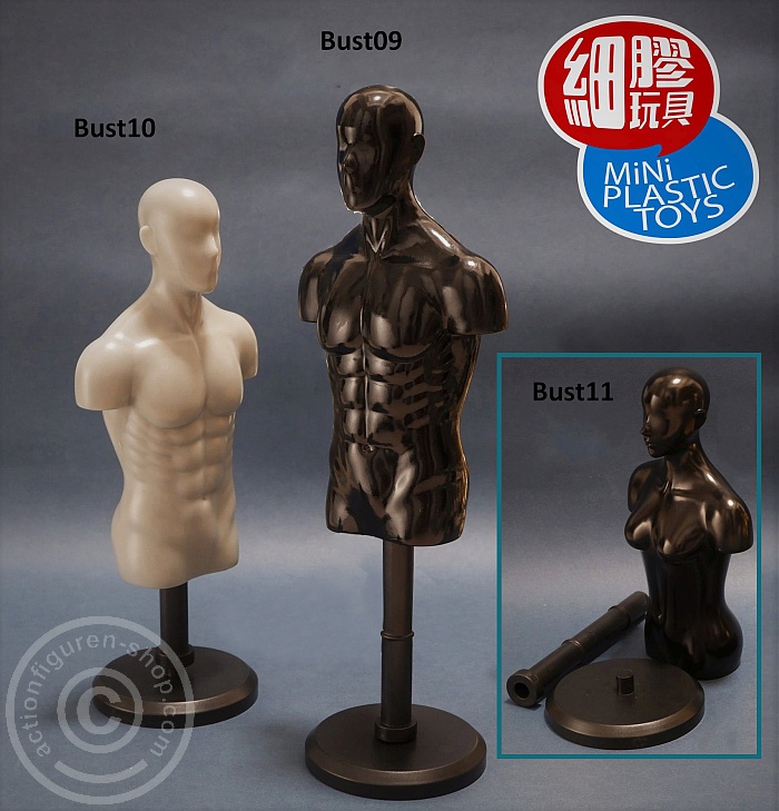 Mannequin Stand - male - black