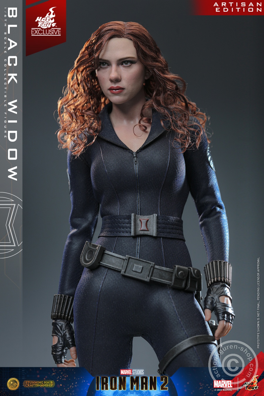 Iron Man 2 - 1/6th scale Black Widow Collectible Figure (Artisan Edition) - MMS757AE