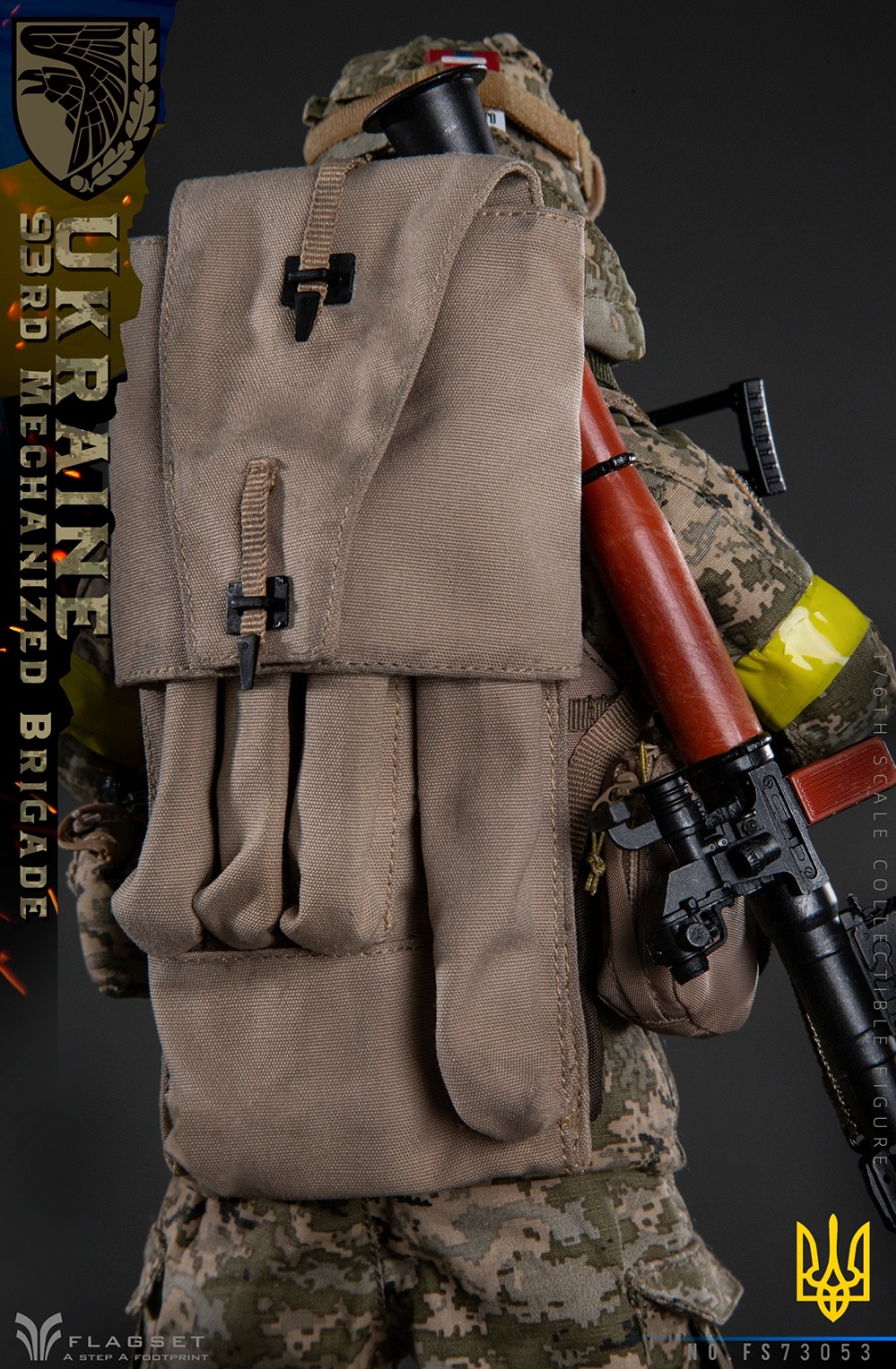 Ukraine Army - 93rd Mechanized Brigade - Anti-Tank Gunner - in 1/6 scale Ukraine Army - 93rd Mechanized Brigade - Anti-Tank Gunner - in 1/6 scale