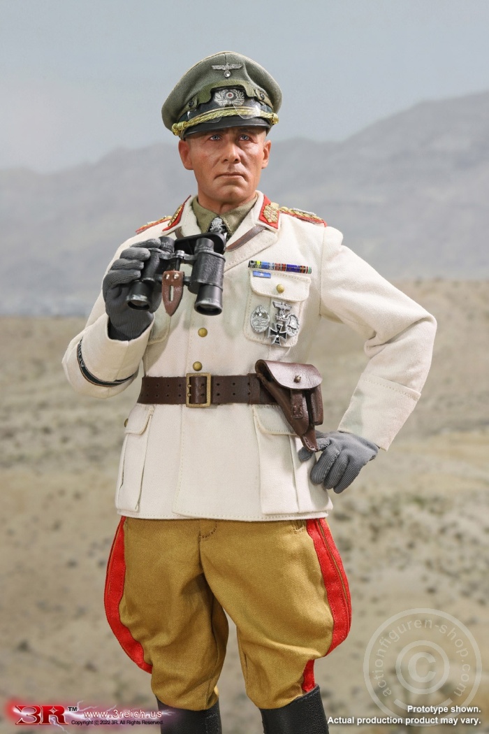 Erwin Rommel - The Desert Fox - Field Marshal of DAK - damaged Box Erwin Rommel - The Desert Fox - Field Marshal of DAK - damaged Box