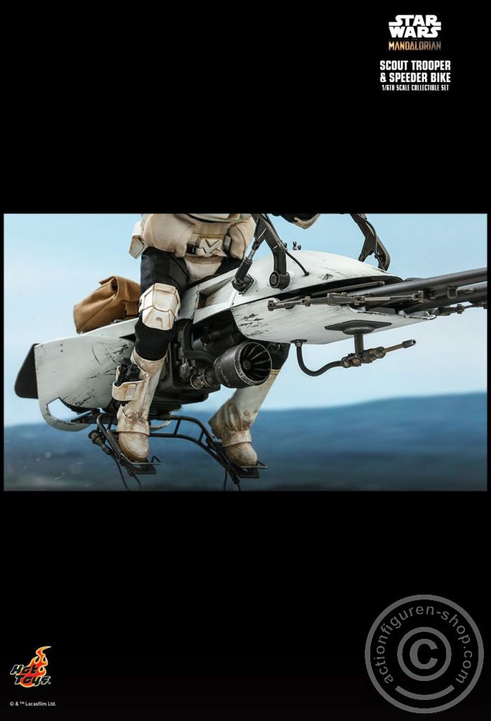 The Mandalorian - Scout Trooper and Speeder Bike