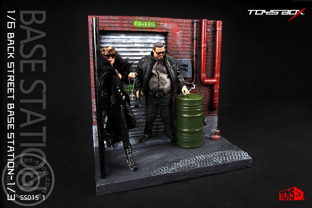 Back Street Base Station - Diorama 1