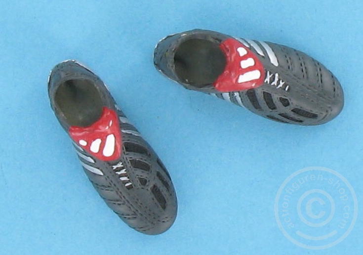 Sport-Sneaker - schwarz-grau-rot