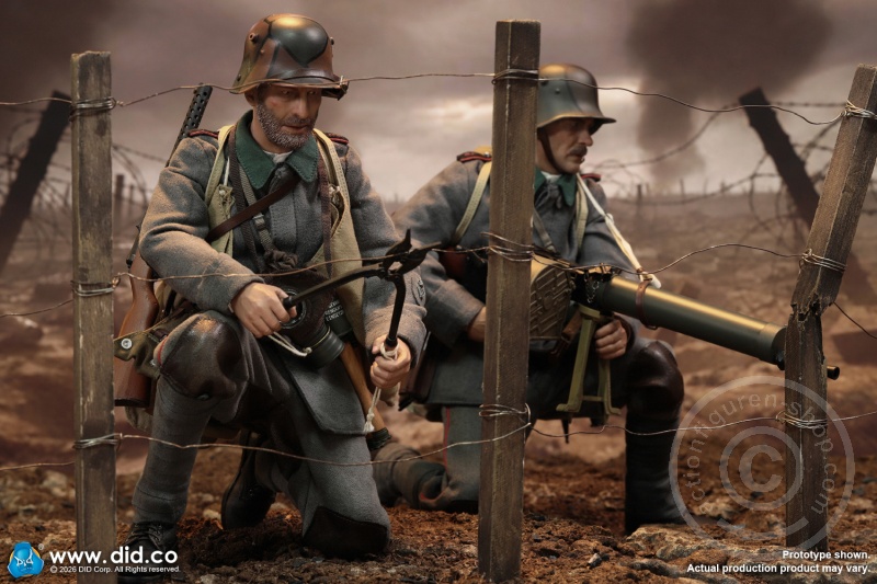 Bodo - WW I German Army Stormtrooper Infantry - in 1/6 scale