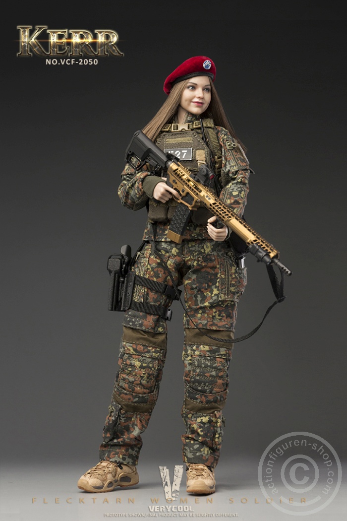 Flecktarn Woman Soldier - KERR