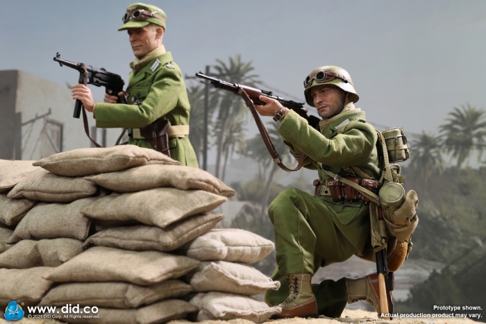 80152-43 Burk - WWII German Africa Korps Infantry Man