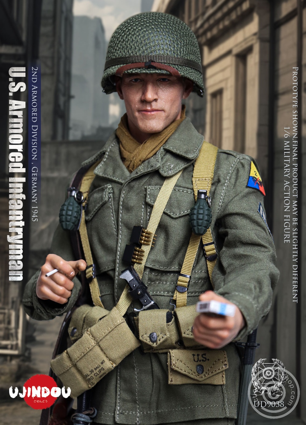 WWII - U.S. Army - Armored Infantryman - Germany 1945 - in 1/6 scale