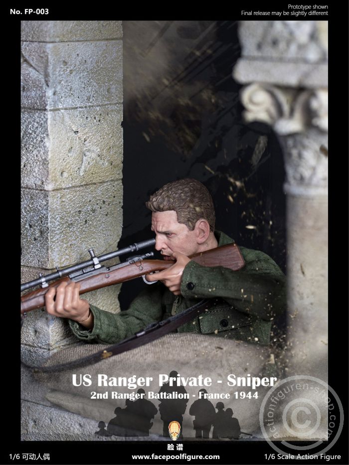 Sniper Private Jackson US Army Ranger - Special Edition w/ Diorama