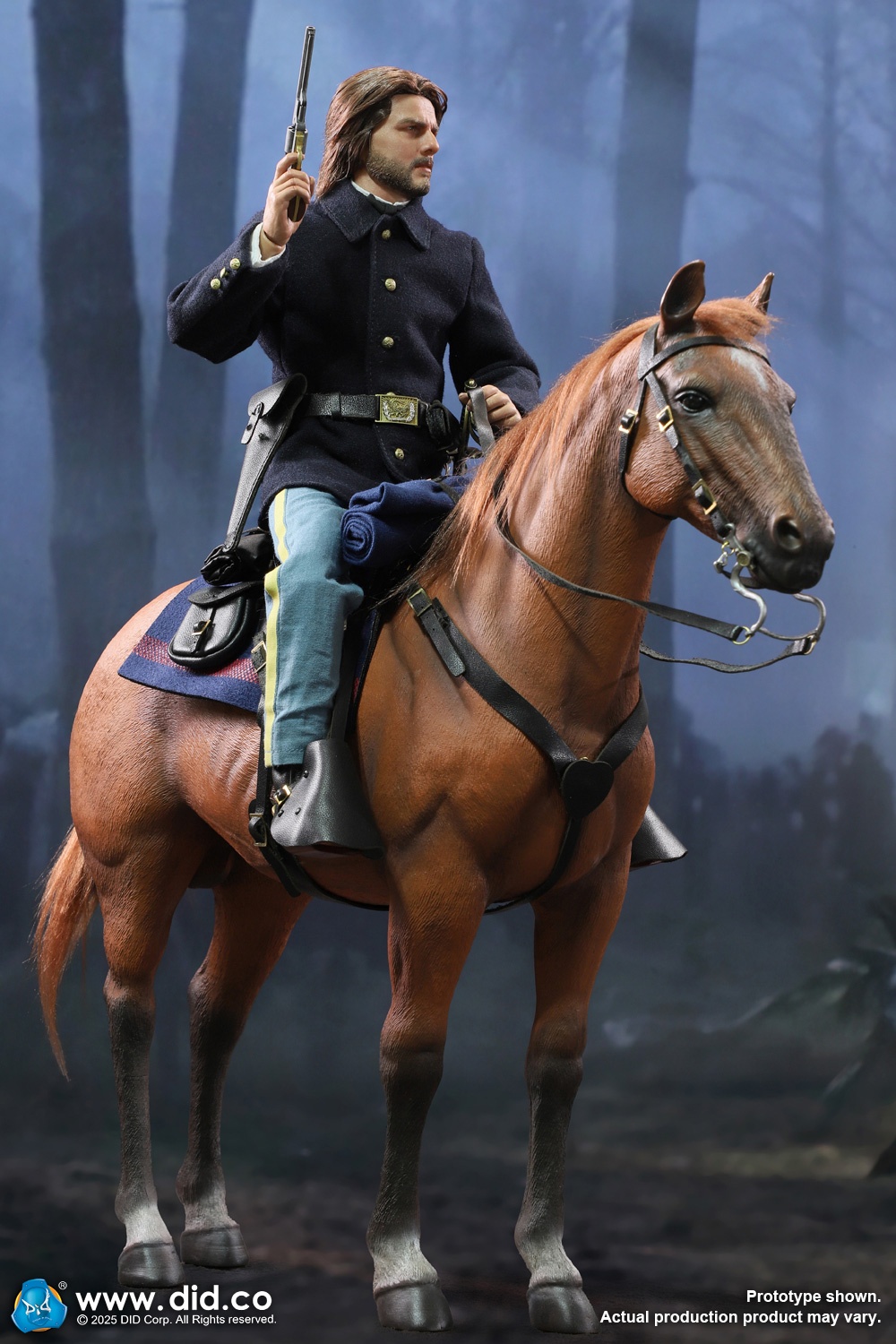 Brown-Red War Horse (Standing) US Army Cavalry - 1/6 scale Brown-Red War Horse (Standing) US Army Cavalry - 1/6 scale