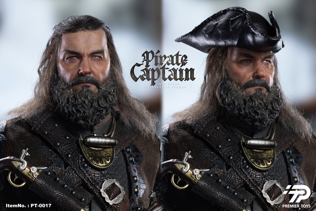 Pirate Captain - Blackbeard - Edward Teach-  in 1/6 scale