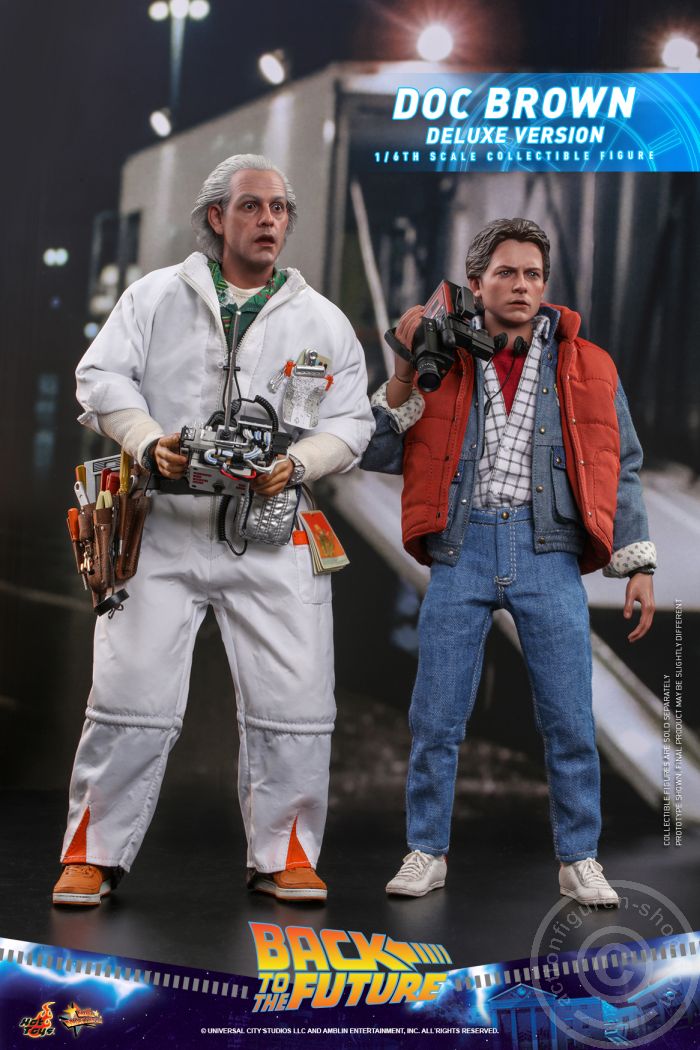 Back to the Future - Doc Brown - (Deluxe Version) - MMS610 Back to the Future - Doc Brown - (Deluxe Version) - MMS610