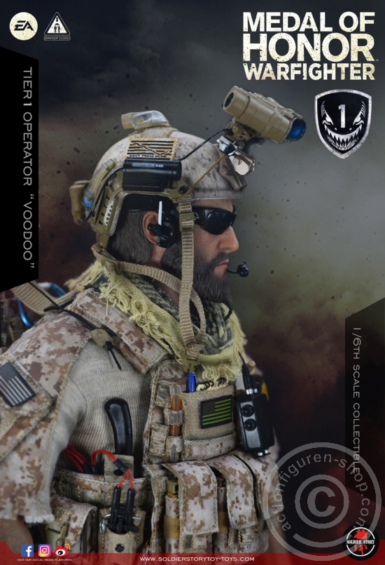 SST106-13 Medal Of Honor Navy SEAL Tier One - Operator "Voodoo"