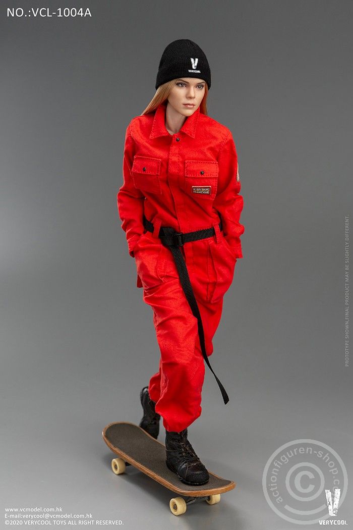 Female Work-Wear - Set - red