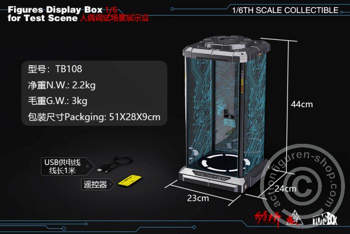 Test Scene Display Box - Transparent