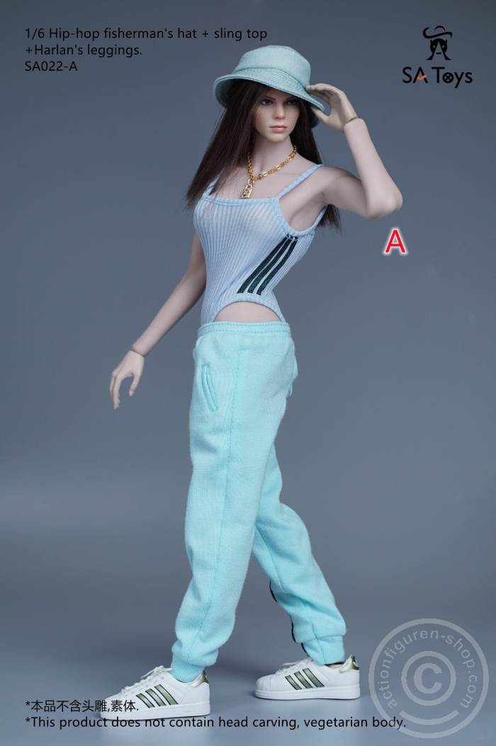 SATSA022A-03 Cool Female Outfit - sky blue