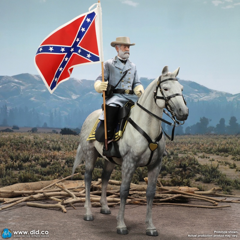 Robert Edward Lee - U.S. Civil War Confederate Army General - in 1/6 scale