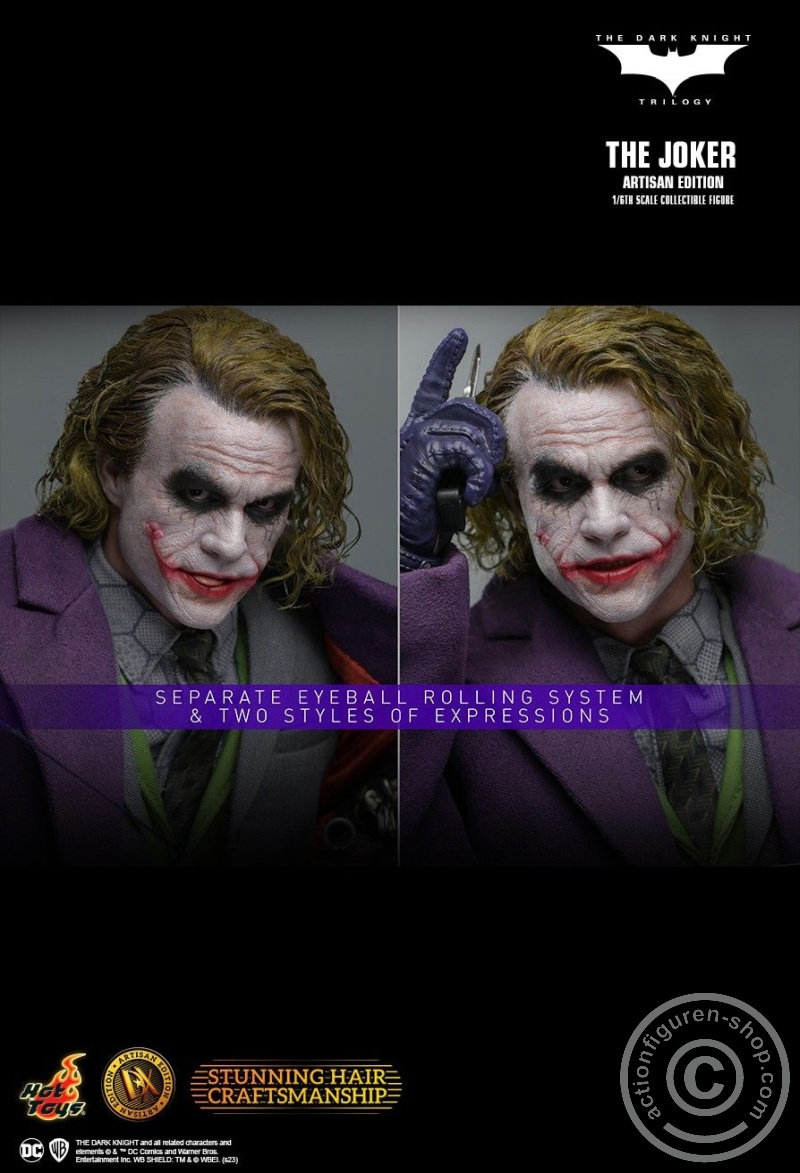 The Dark Knight Trilogy - The Joker - Artisan Edition - in 1/6th scale The Dark Knight Trilogy - The Joker - Artisan Edition - in 1/6th scale