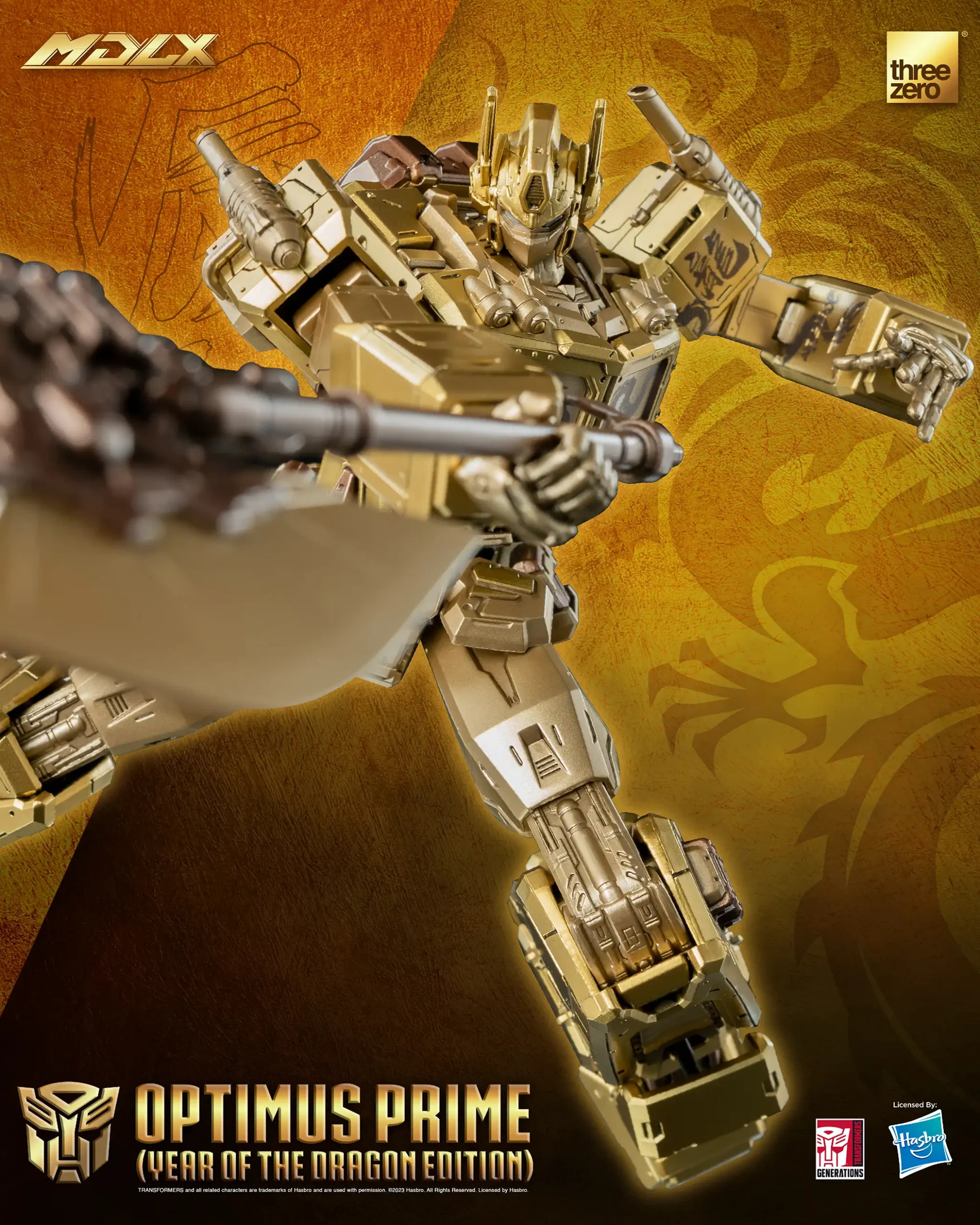 Transformers - MDLX Optimus Prime (Year of the Dragon Limited Edition) Transformers - MDLX Optimus Prime (Year of the Dragon Limited Edition)